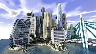 Building an Epic Modern City in Minecraft | Skyscrapers, Parks & Futuristic Designs!