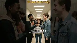 #TheQuickWordOfToday #Peacemakers #Matthew59 #ChildrenOfGod #bible #jesus #daily #motivation