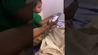 #viral kids|| How to scroll on at the age of 1.3 years kids
