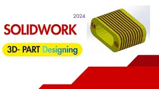 SolidWorks Engine Part Designing Tutorial | Complete 3D Mechanical Design Step by Step