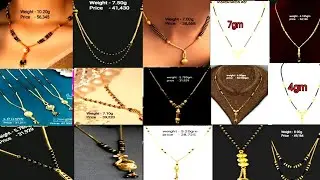5gm/22carat gold mangalsutra design/2023short mangalsutra design/daily use short mangalsutra/weight
