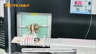 Induction Heating of Titanium Sheet before Forging