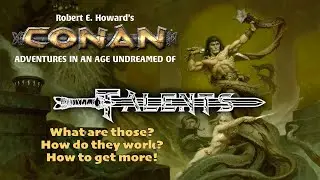 Talents - Conan 2D20 RPG - Modiphius Games Tabletop