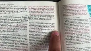 Bible Mark 2 JESUS heals a paralyzed man