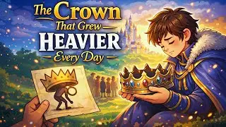 Bedtime Stories for Kids | The Crown That Grew Heavier (Relaxing Audio)