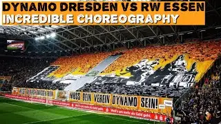 SG Dynamo Dresden vs Rot-Weiss Essen 2-1 | CHOREOGRAPHY BY ULTRAS K-BLOCK |