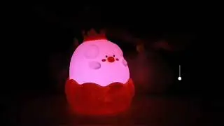 Обзор ночника Jordan Judy Night Light Pig 7 Color (VC111)