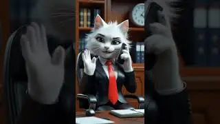 Ceo cat. #viralvideo #ai #shortsvideo