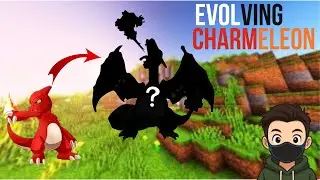 🔴 Evolving Charmeleon in Minecraft pixelmon!