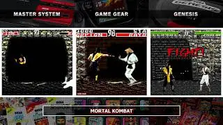 Sega Genesis vs Master System vs Game Gear | Mortal Kombat