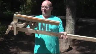 Shooting Circular Sawblades With The Slingshot