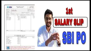 LATEST SALARY SLIP OF SBI PO |  April 2021