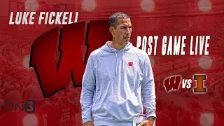 WATCH LIVE: Luke Fickell Recaps Illinois