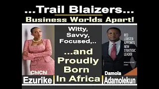 Witty, Savvy, Focused: Two Nigerians, ChiChi Ezurike & Damola Adamolekun, Blazing Trails in America.