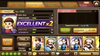 Tutorial How To Add a Gem to Upgrade Card LINE Let's Get Rich
