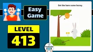 Easy Game Level 413 Get the hare some honey Walkthrough