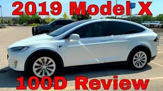 2019 Model X 100D Ultra White Interior Review