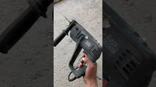 Black & Decker 550w Hammer Drill after 6 years old*it&rsquo;s working*