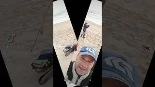 Surfcasting na Praia da Fonte da Telha, Set&uacute;bal - Portugal
