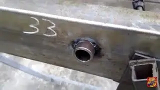 Como Montar o eixo de articulação do portão basculante