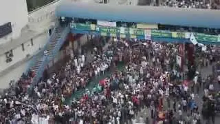 Muslim country? Shahbag square Bangladesh   Day 4 , 08 02 2013
