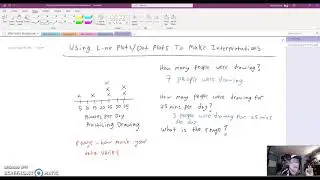 Using Dot Plots to Make Interpretations/Answer Questions