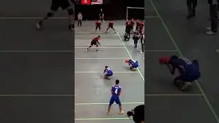 INSANE dodgeball catch! 🔥