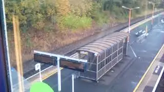 DRS class 68 on the silver service running through acocks green train station 202O