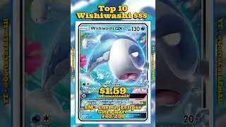 Top 10 RAREST Wishiwashi Pok&eacute;mon Cards EVER 💦 #pokemon #pokemontcg #pokemoncards #pok&eacute;mon #top10