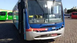 Interior do carro 1818 da Transurc