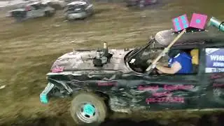 Consolation heat Saline County fair demolition derby Harrisburg, IL 2022