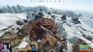 100 meter hip fire crossbow head shot!!- Rust