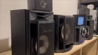Sony GENEZI  MHC-GZR999D   BASS TEST