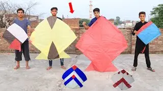 5 Feet Vs 3 Feet Kite Flying And Fight