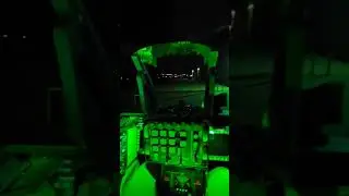 Viper Flyer: Night Vision Flight with F-16 | #NightVision #NightFlying #Cockpit #F16 #Fly #Aces