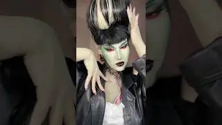Halloween make-up ✨🧟&zwj;♀️#halloweenmakeup #halloween #makeuptransformation  #makeuptransition