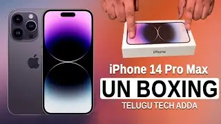 iPhone 14 Pro Max Unboxing | Apple | iPhone 14 Series | Telugu Tech Adda