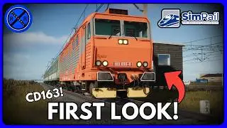 FIRST LOOK! | CD163 Loco DLC! | SimRail: The Railway Simulator