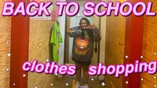 back to school try-on clothes shopping 2022 (urban outfitters, pacsun, american eagle, h&m, etc)