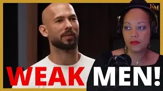 Andrew Tate on The Rise of the Weak Man!  @CandaceOwensPodcast  - Kharisma Reacts