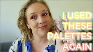 PALETTES REVISITED APRIL 2025 // Going back to 5 older eyeshadow palettes I love incl. looks