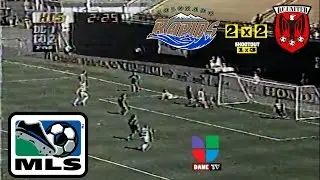 MLS 1996 - Colorado Rapids 2x2 DC United (1x3 no shootout)
