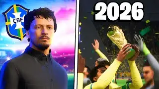 🇧🇷Testei o DINIZ como técnico do BRASIL NA COPA DE 2026! FIFA 23