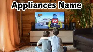 Appliances name | Home appliance name in english | home appliances vocabulary in english