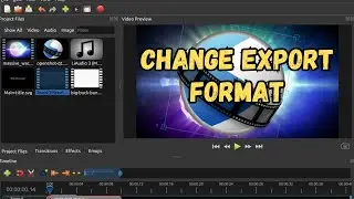 How to Change Export Format In Openshot 2025?