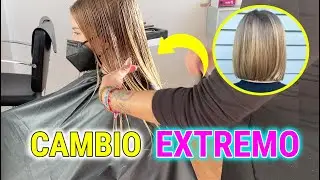 DANIELA SE CORTA MUCHO EL PELO 💇🏼‍♀️ CAMBIO BRUTAL ADIÓS A MI PELO LARGO / Daniela Go