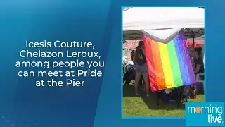 Icesis Couture, Chelazon Leroux, among people you can meet at Pride at the Pier