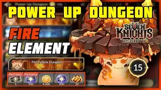 POWER UP DUNGEON FIRE PARTICLE STAGE 15 