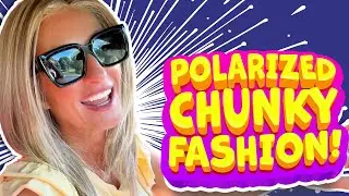 SOJOS Trendy Square Polarized Sunglasses Review | Retro 90s UV Protection Shades for Women