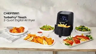 Мини-аэрофритюрница Chefman на 2 кварты | Компактная цифровая аэрофритюрница Chefman | Лучшая мин...